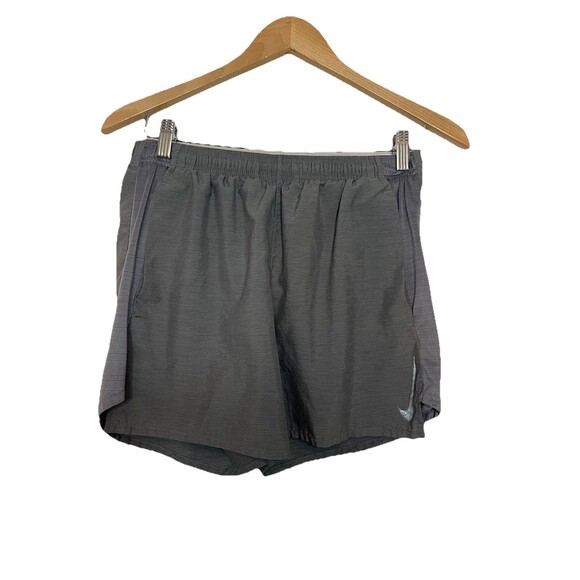 Nike Dri Fit WoMen's Small Gray Running Shorts Lined Active 4" Inseam - Picture 1 of 10